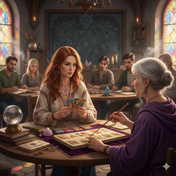 Cours de tarot de Marseille en Visio même si vous habitez à Lille.